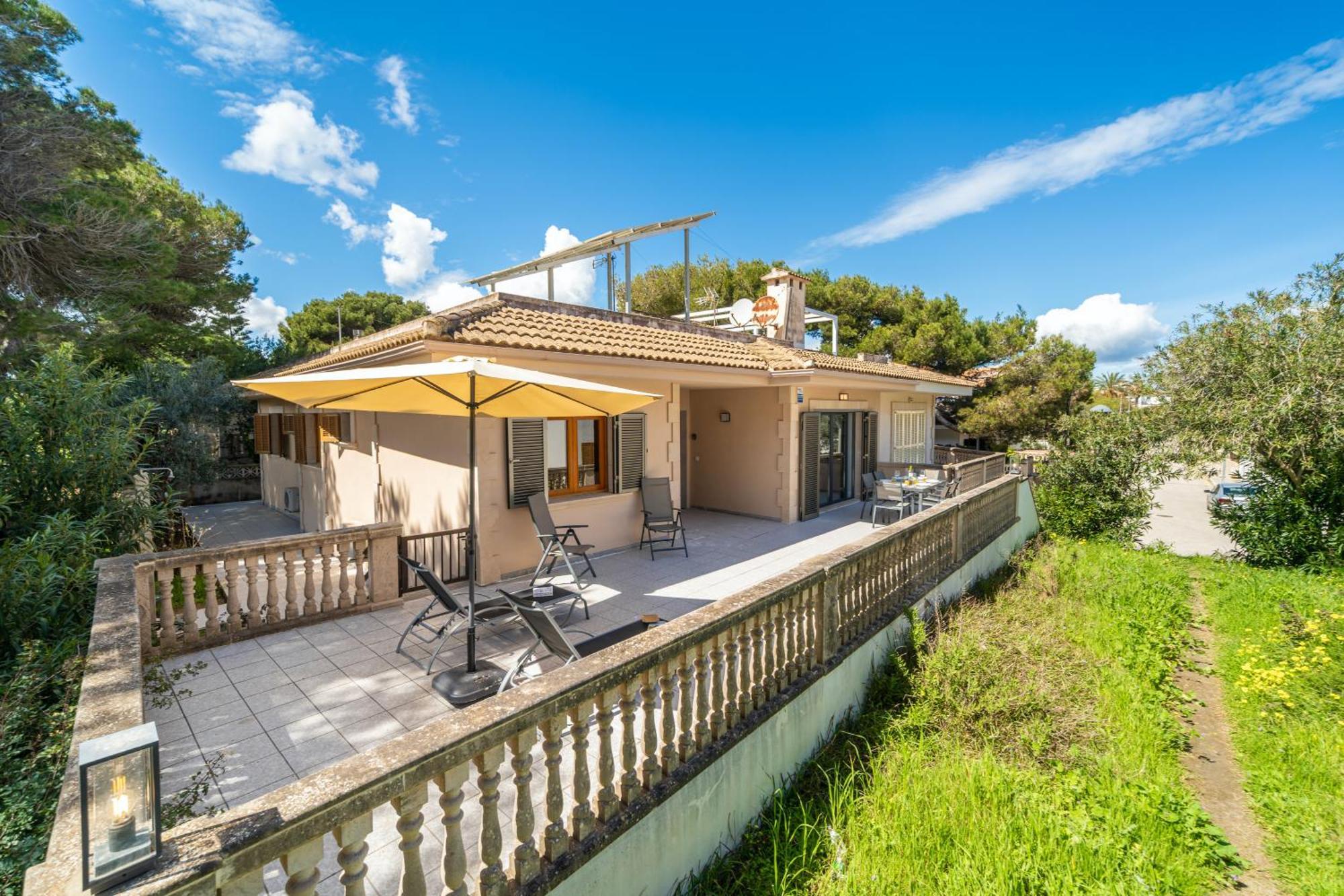 Villa Can Canta Natura Park House At Platja De Muro Beach Eksteriør billede