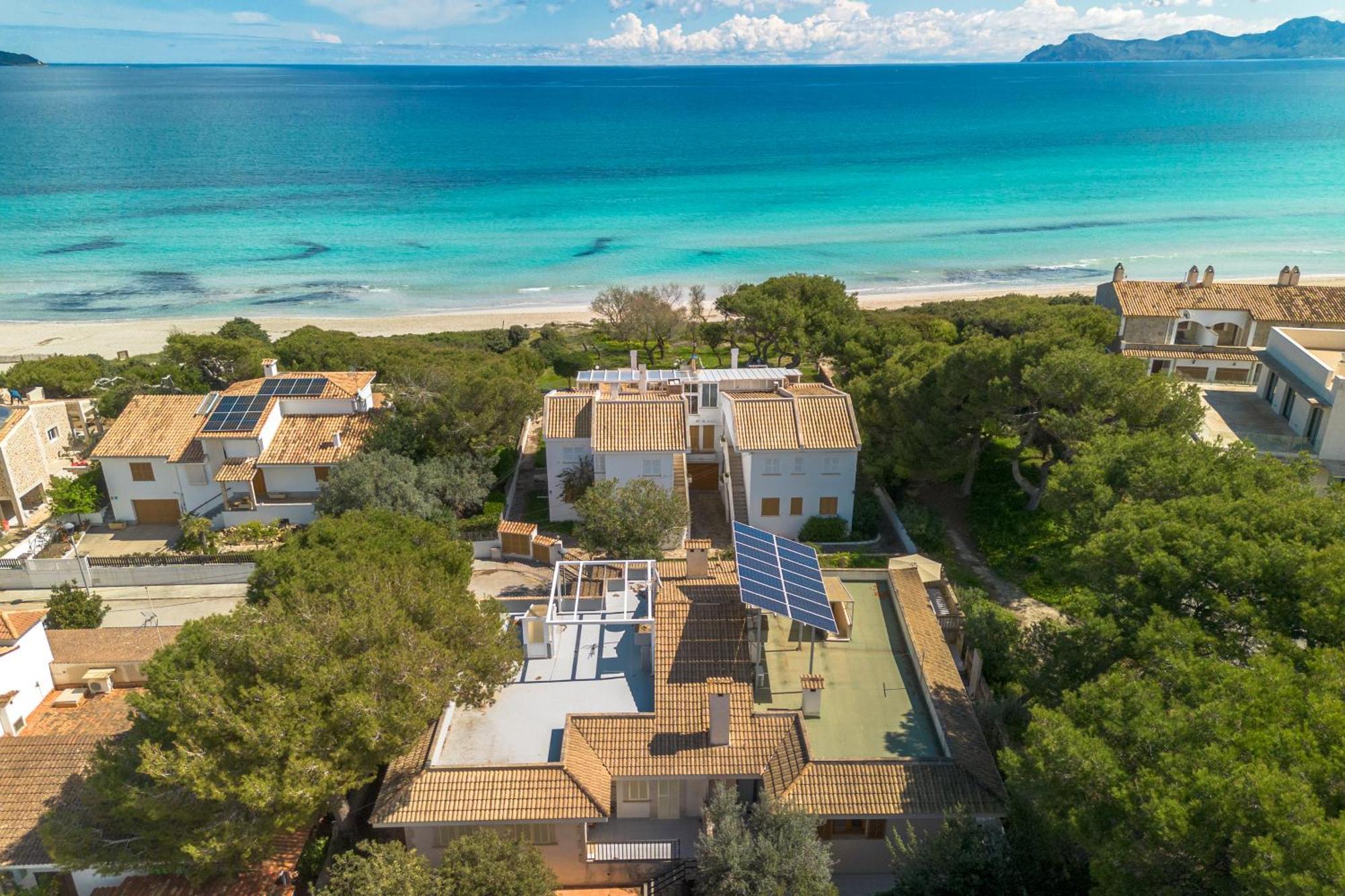 Villa Can Canta Natura Park House At Platja De Muro Beach Eksteriør billede